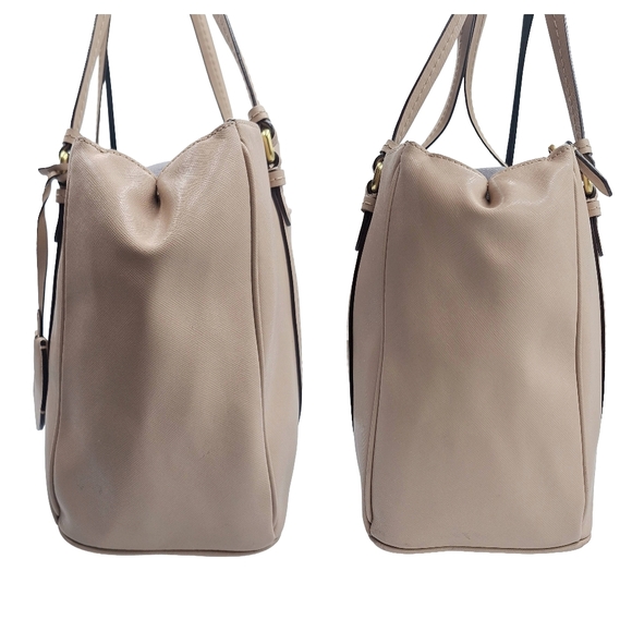 Coach Saffiano Leather Large Peyton Jordan Tote Bag - Picture 6 of 9